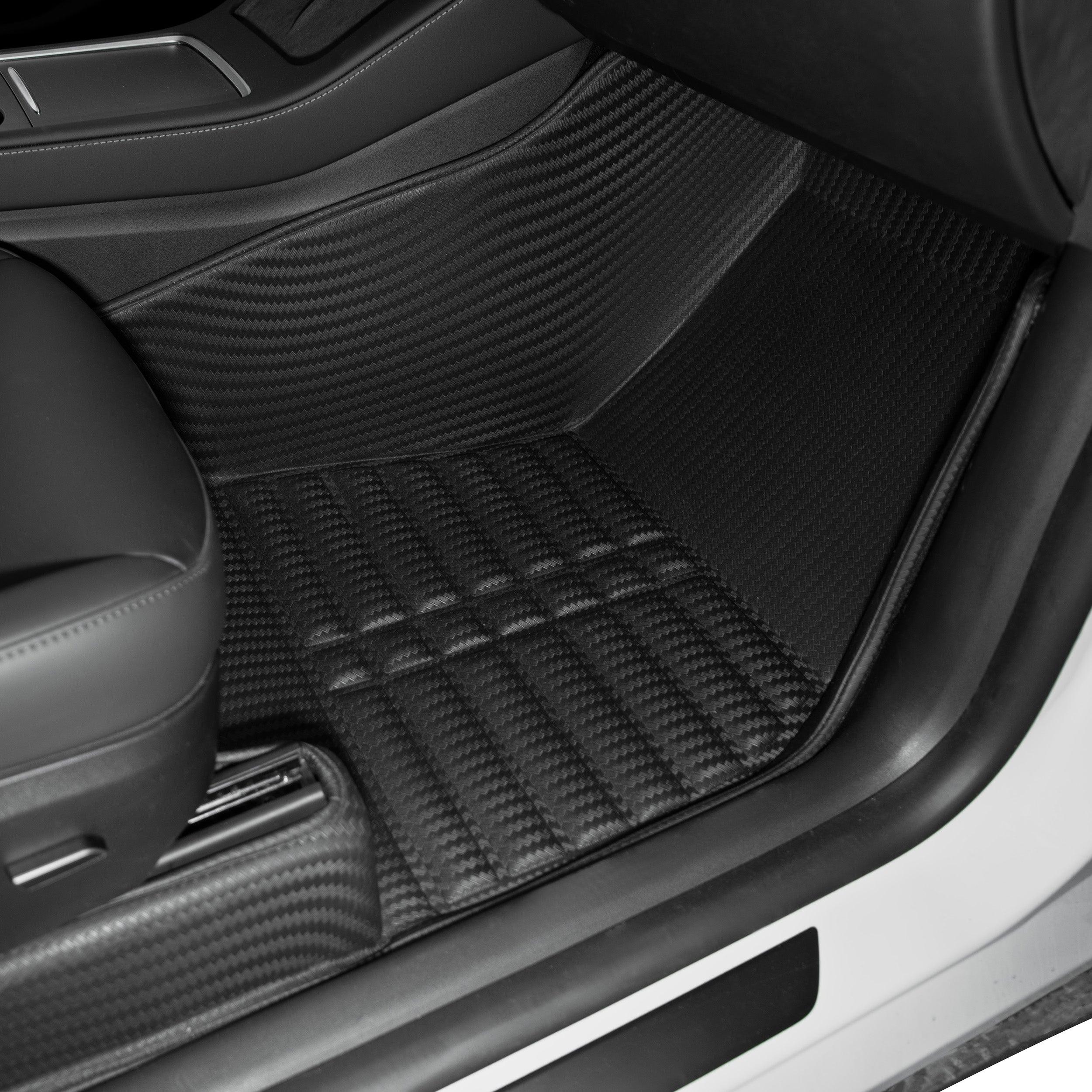 West Liners Floor Mats for Tesla Model Y (Not fit Juniper) Extreme Coverage GapZero Fit  360° Full Cabin Protection