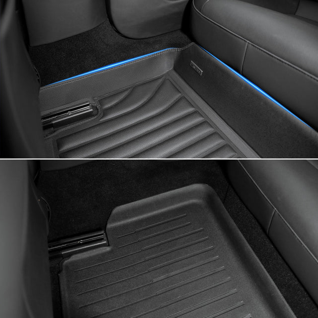 Tesla Model 3 Floor Mats (2024-2026 Highland) – Full 360° Cabin Protection Extreme Coverage