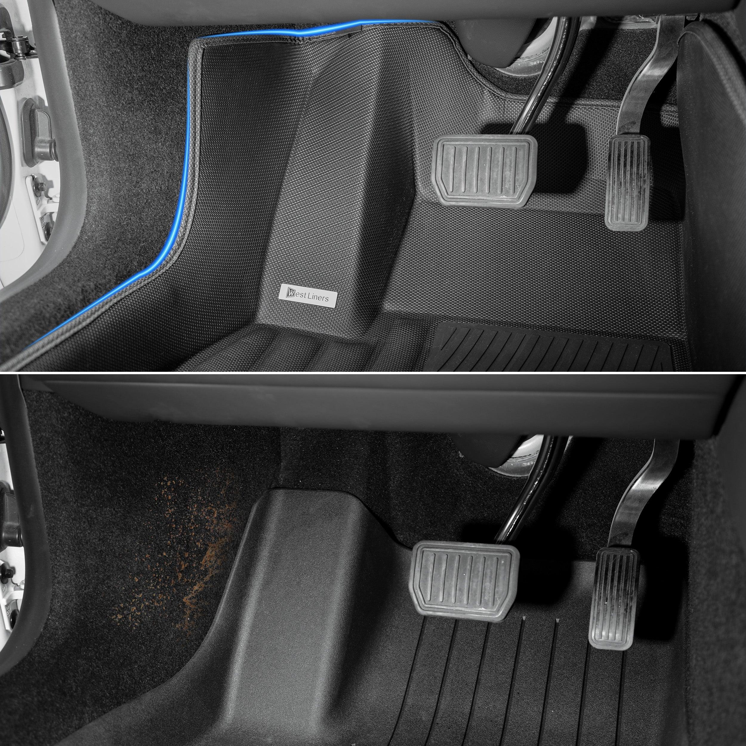 West Liners Extreme Coverage Floor Mats Fit for Tesla Model 3 Highland – Full 360° Cabin Protection, GapZero fit